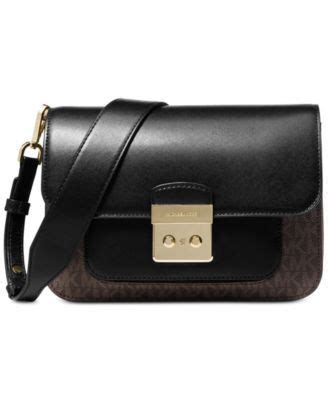 Michael Kors Sloan Signature Colorblock purse 